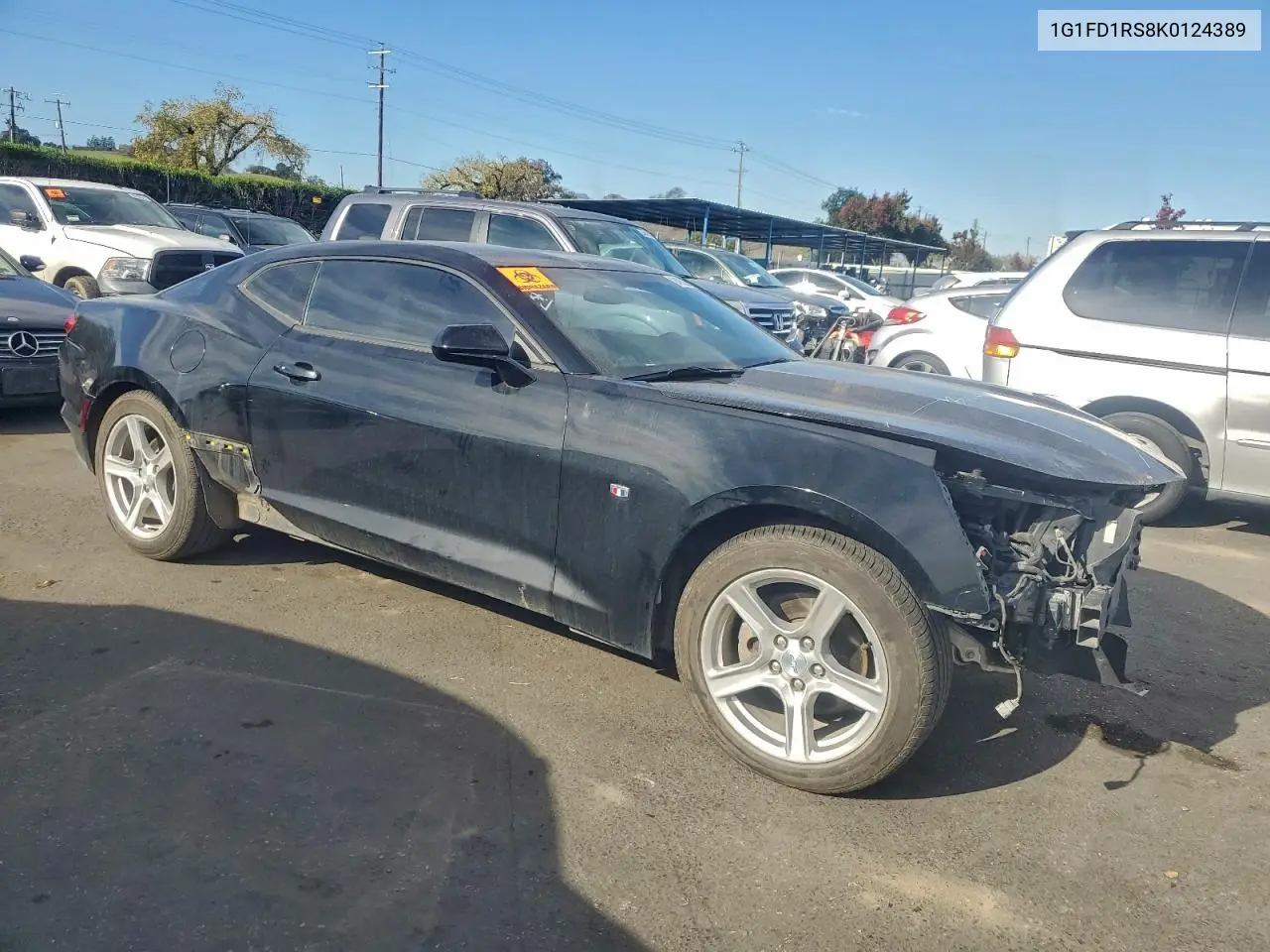 1G1FD1RS8K0124389 2019 Chevrolet Camaro Lt