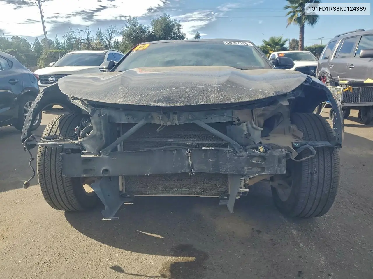 1G1FD1RS8K0124389 2019 Chevrolet Camaro Lt