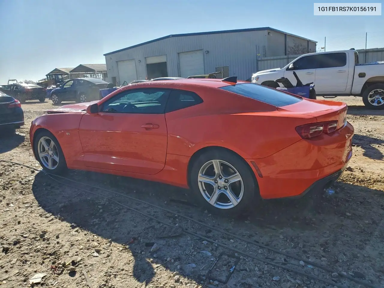 1G1FB1RS7K0156191 2019 Chevrolet Camaro Ls
