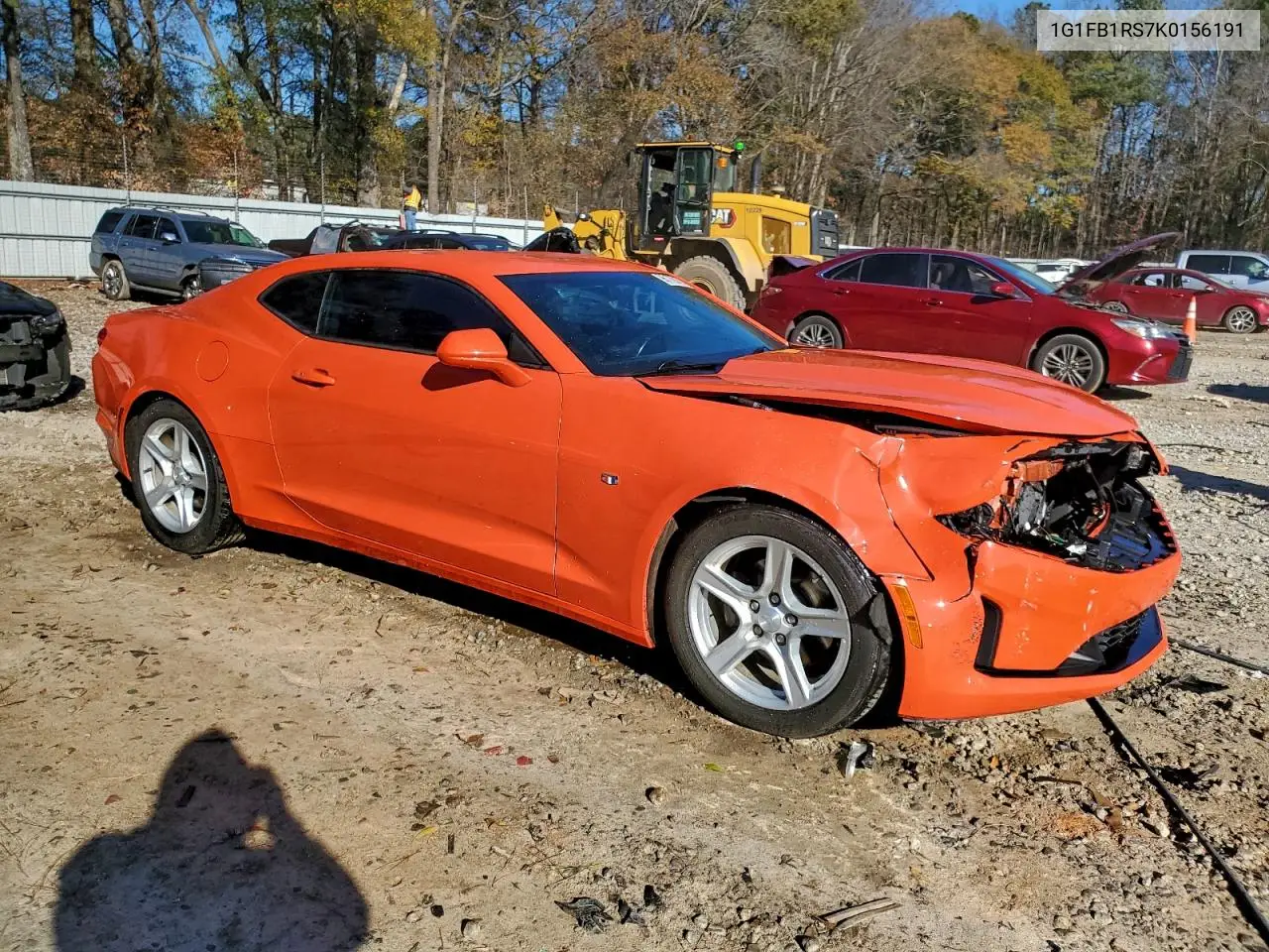 1G1FB1RS7K0156191 2019 Chevrolet Camaro Ls