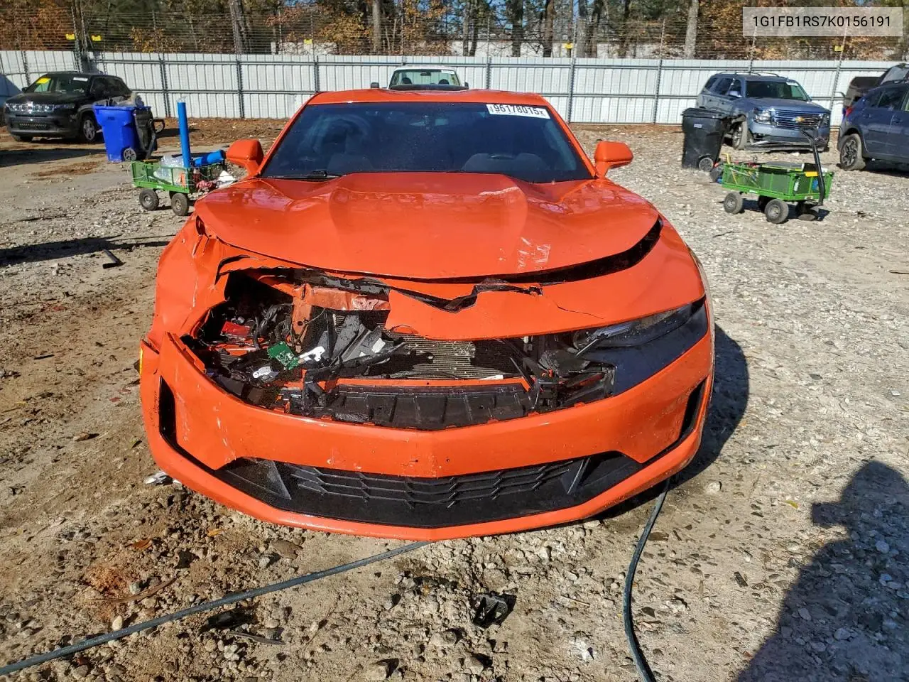 1G1FB1RS7K0156191 2019 Chevrolet Camaro Ls