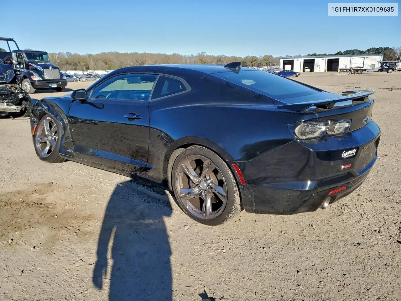 1G1FH1R7XK0109635 2019 Chevrolet Camaro Ss
