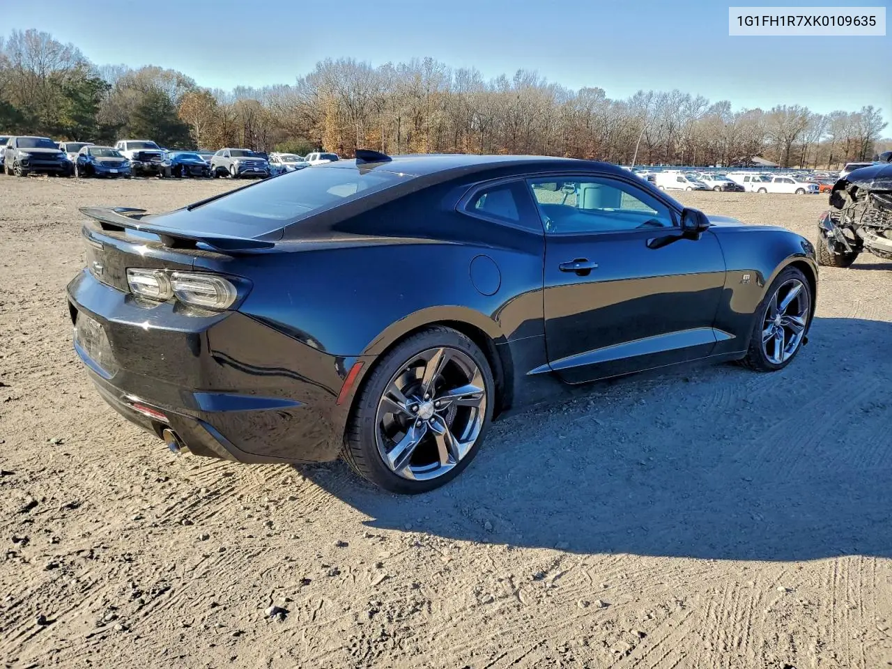 1G1FH1R7XK0109635 2019 Chevrolet Camaro Ss