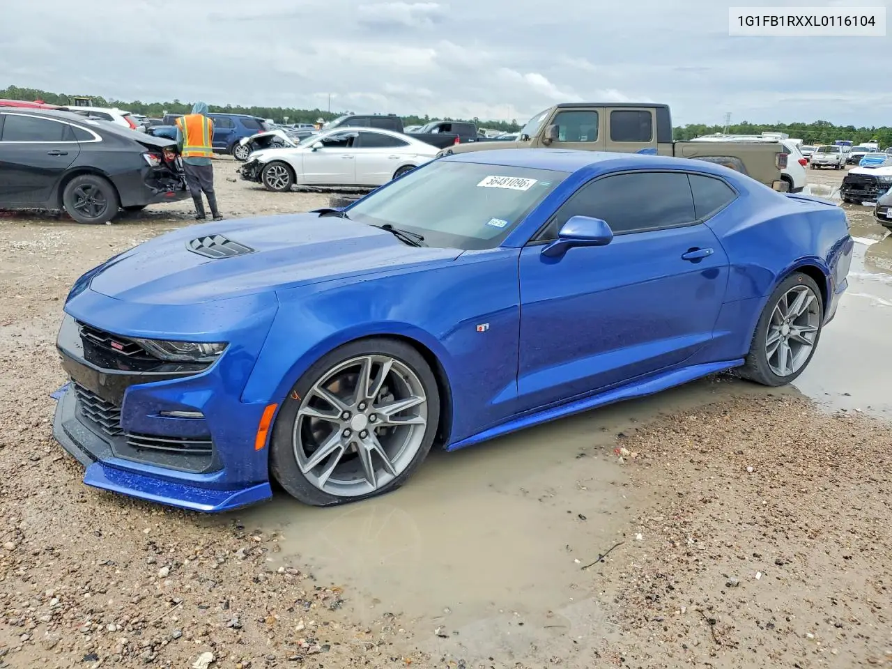 1G1FB1RXXL0116104 2020 Chevrolet Camaro Ls