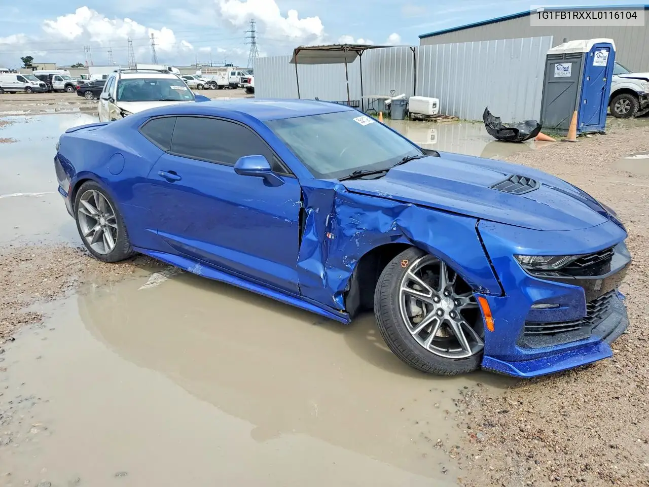 1G1FB1RXXL0116104 2020 Chevrolet Camaro Ls