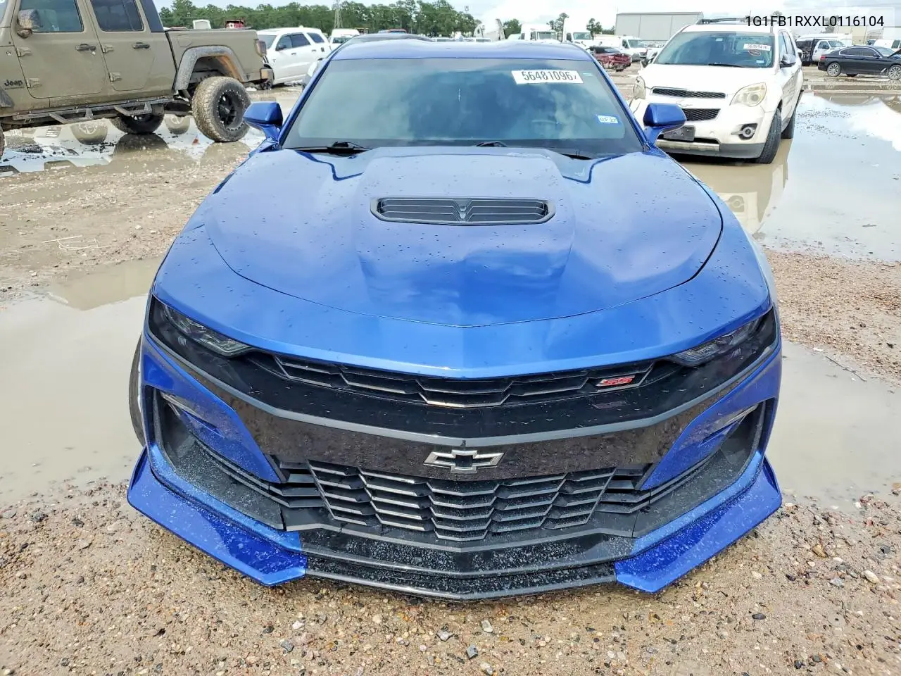 1G1FB1RXXL0116104 2020 Chevrolet Camaro Ls