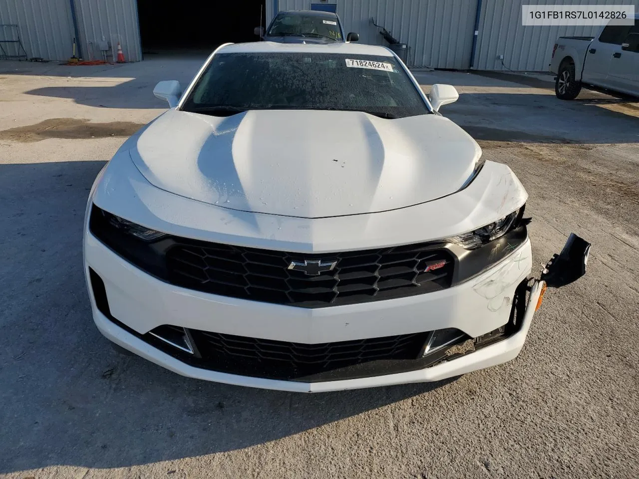 2020 Chevrolet Camaro Ls VIN: 1G1FB1RS7L0142826 Lot: 71824624