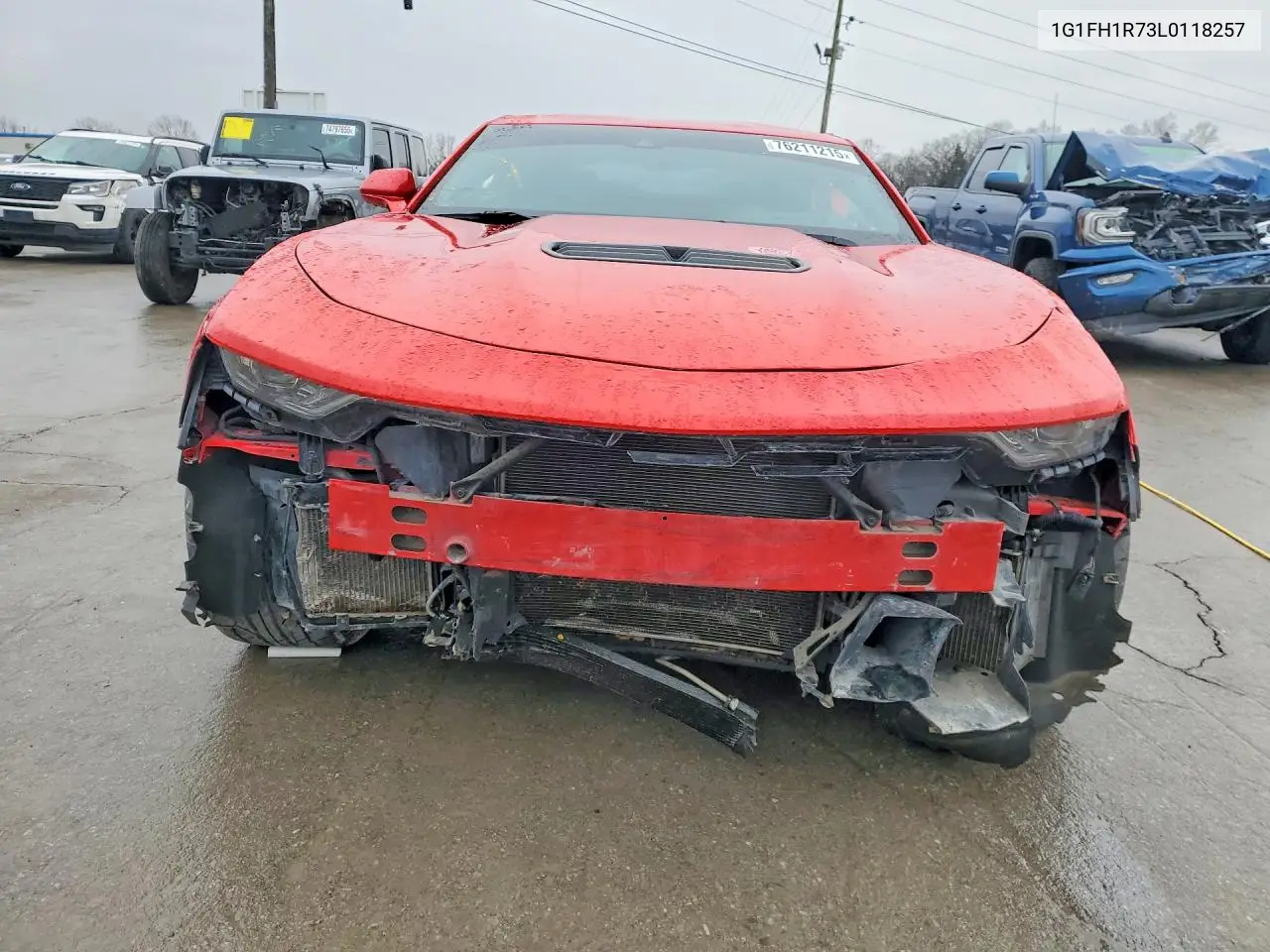 1G1FH1R73L0118257 2020 Chevrolet Camaro Ss