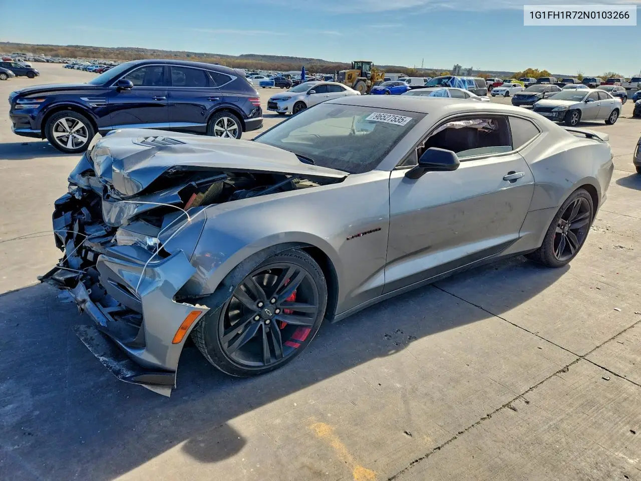 1G1FH1R72N0103266 2022 Chevrolet Camaro Ss