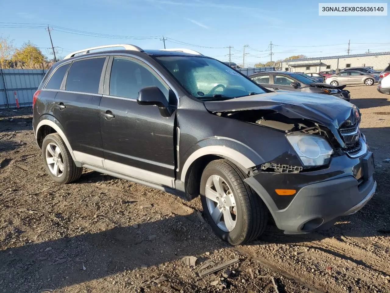 3GNAL2EK8CS636140 2012 Chevrolet Captiva Sport
