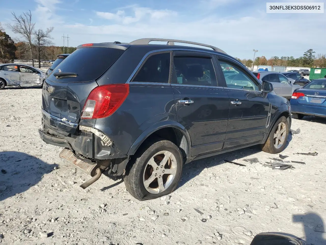 3GNFL3EK3DS506912 2013 Chevrolet Captiva Lt