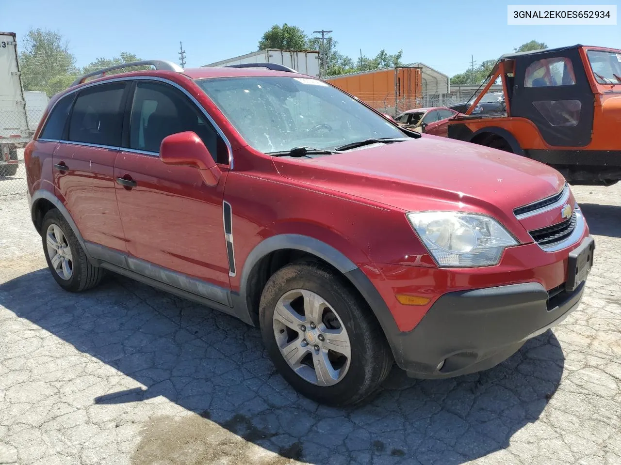 3GNAL2EK0ES652934 2014 Chevrolet Captiva Ls