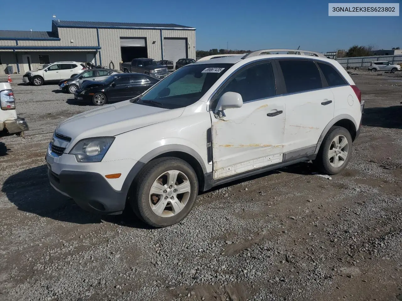 3GNAL2EK3ES623802 2014 Chevrolet Captiva Ls