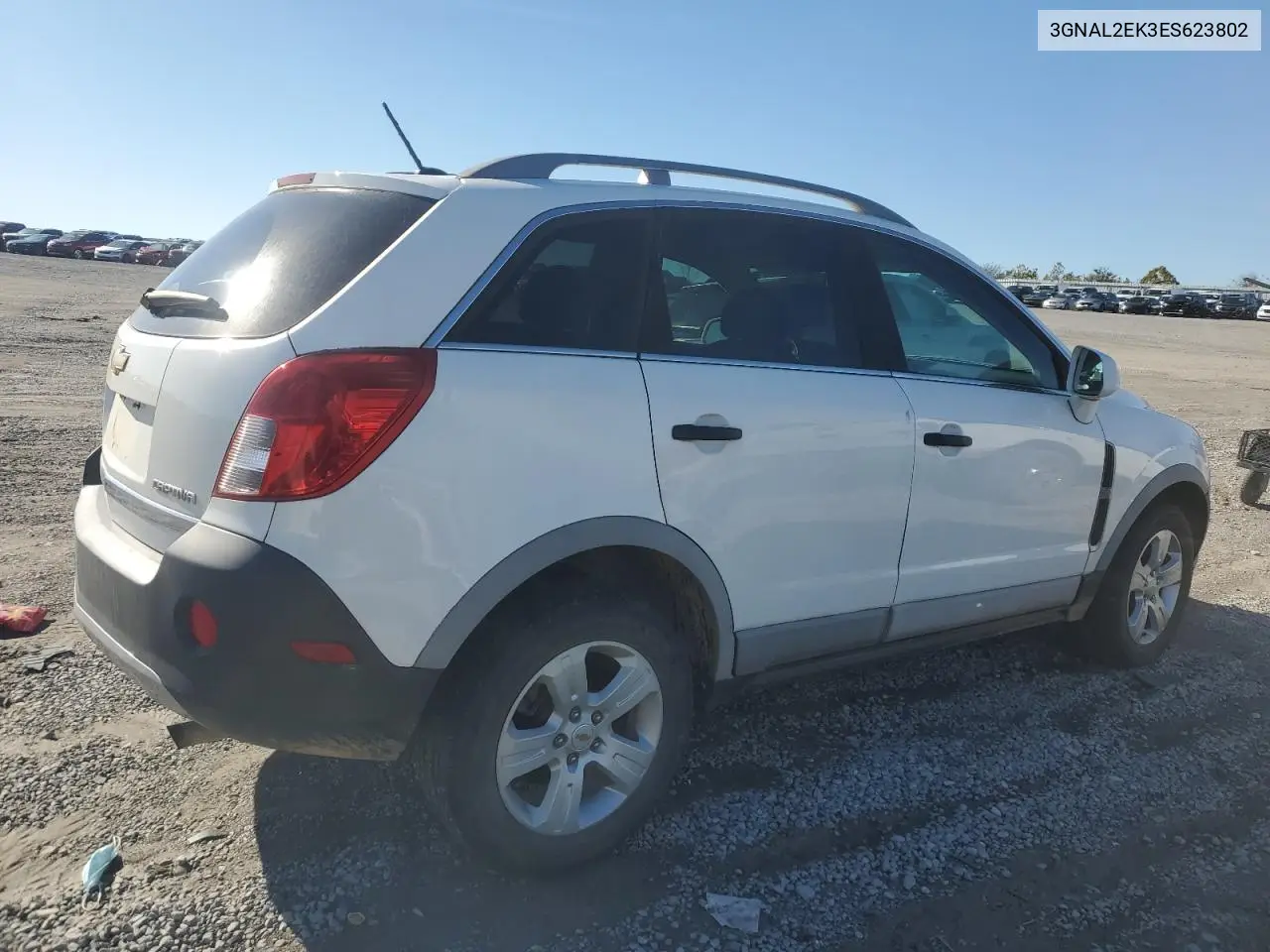 3GNAL2EK3ES623802 2014 Chevrolet Captiva Ls