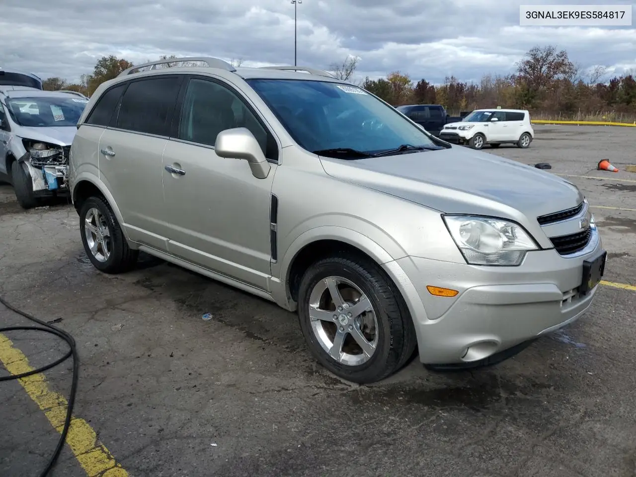 3GNAL3EK9ES584817 2014 Chevrolet Captiva Lt