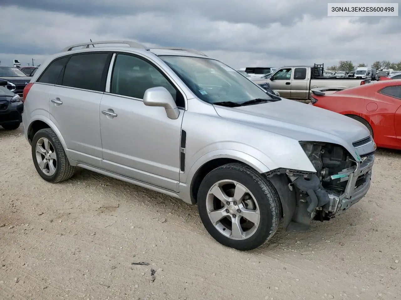 3GNAL3EK2ES600498 2014 Chevrolet Captiva Lt
