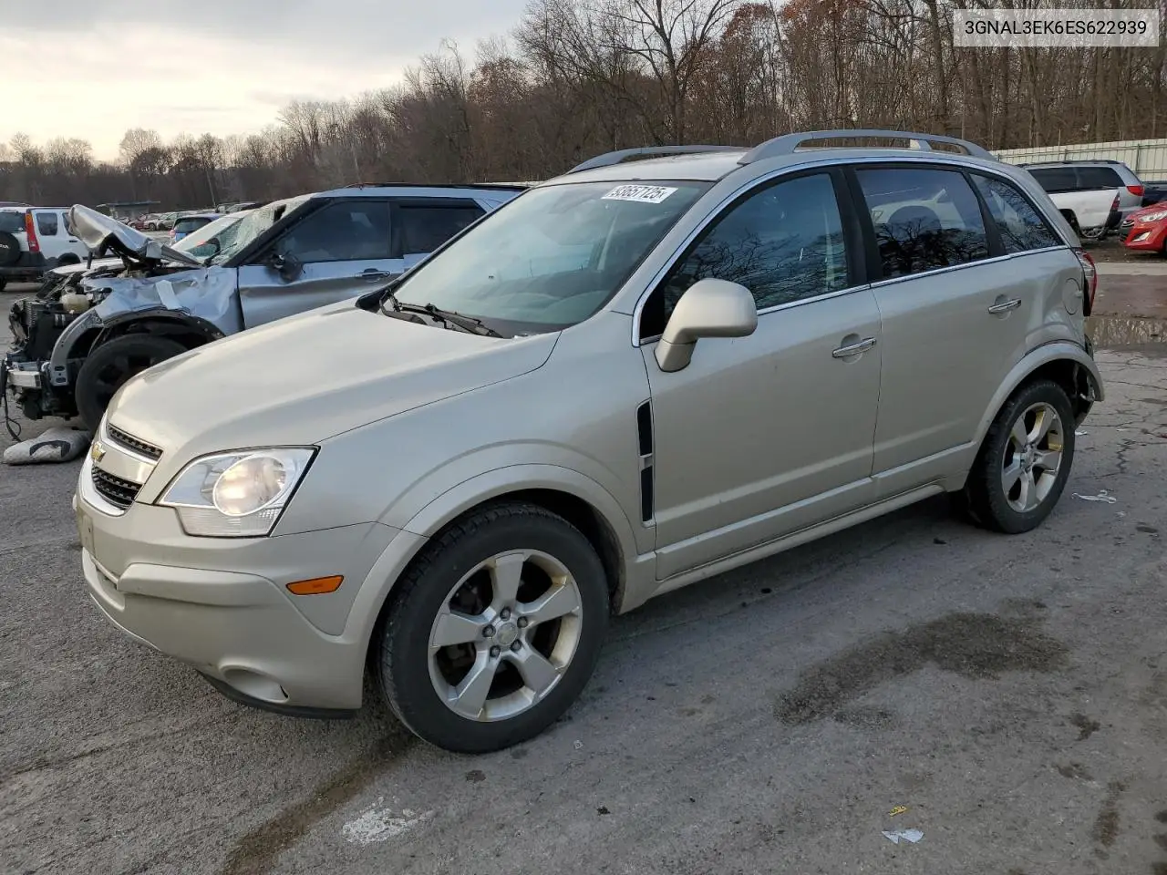 3GNAL3EK6ES622939 2014 Chevrolet Captiva Lt