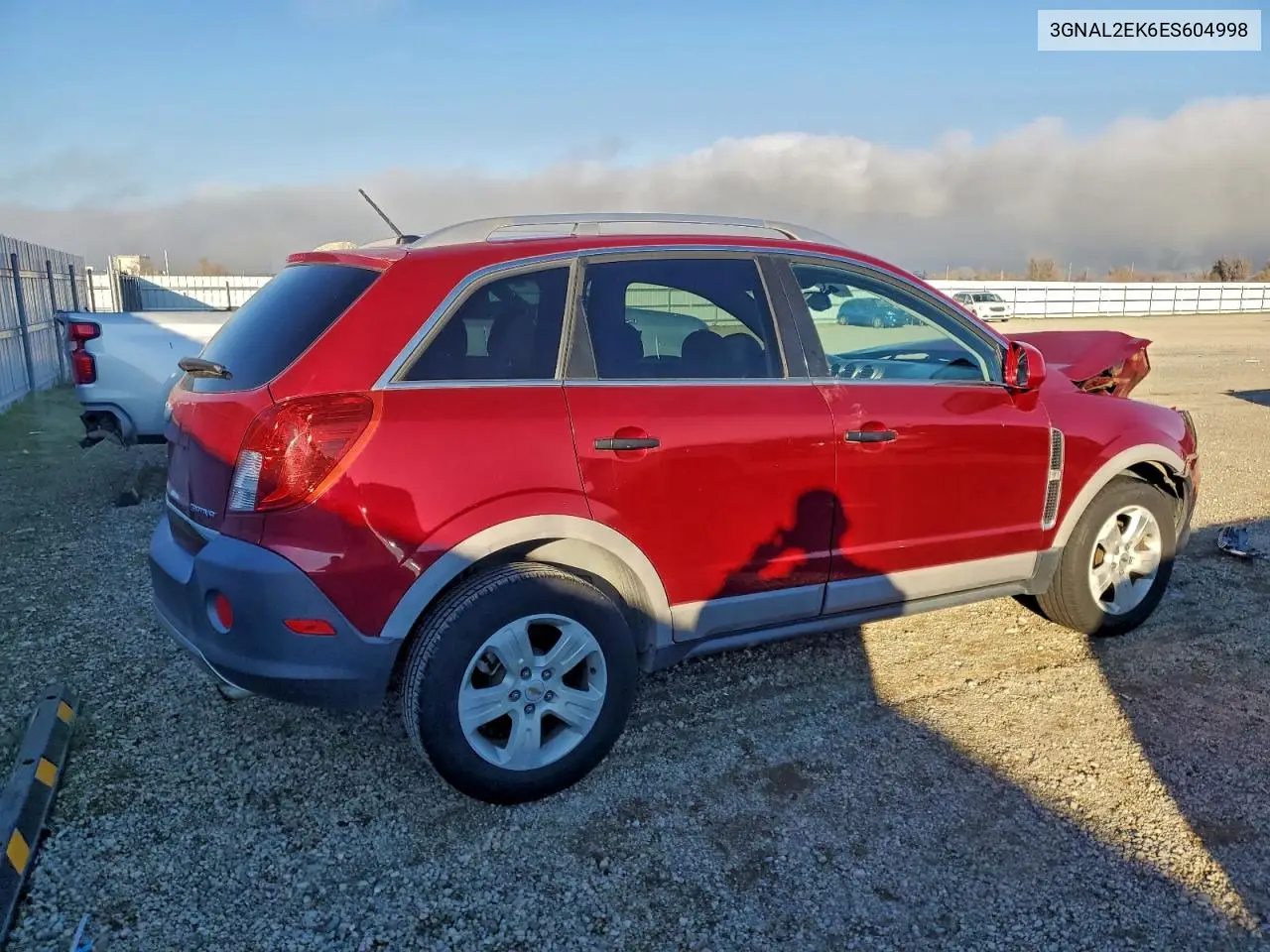 3GNAL2EK6ES604998 2014 Chevrolet Captiva Ls