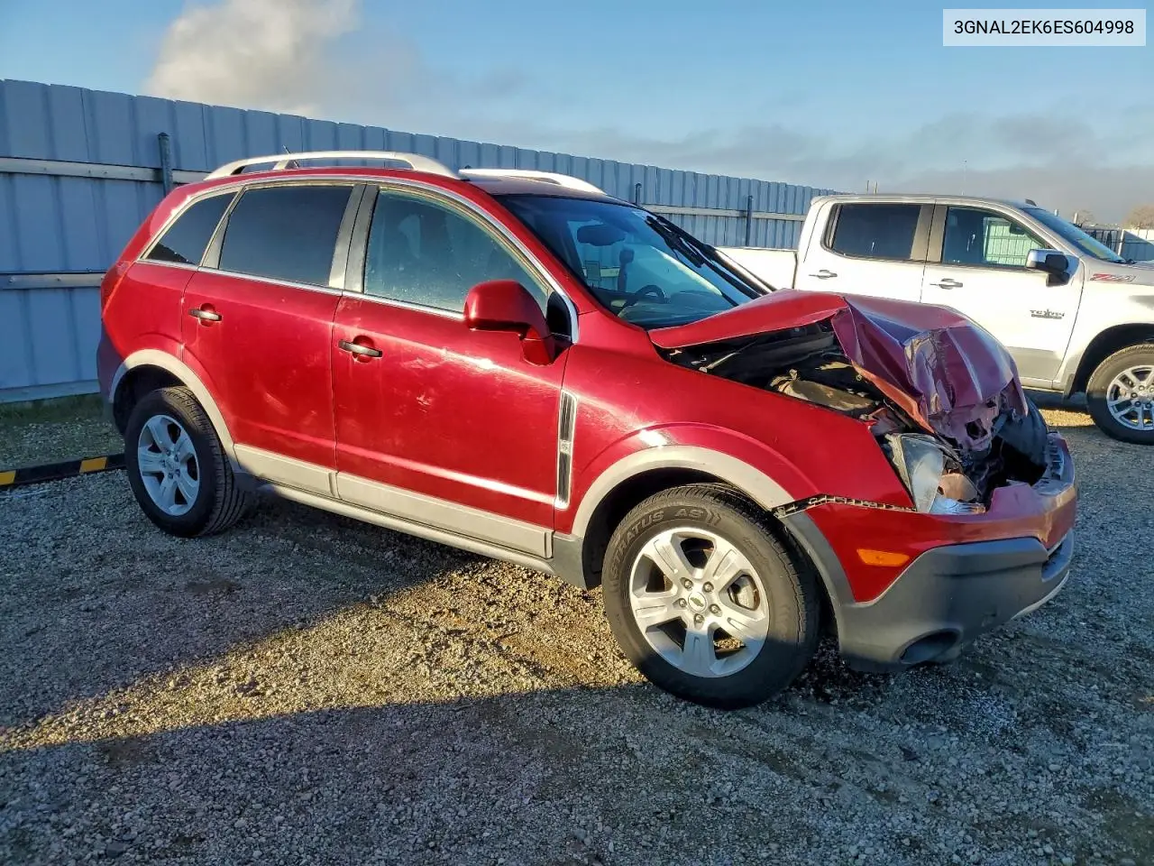 3GNAL2EK6ES604998 2014 Chevrolet Captiva Ls