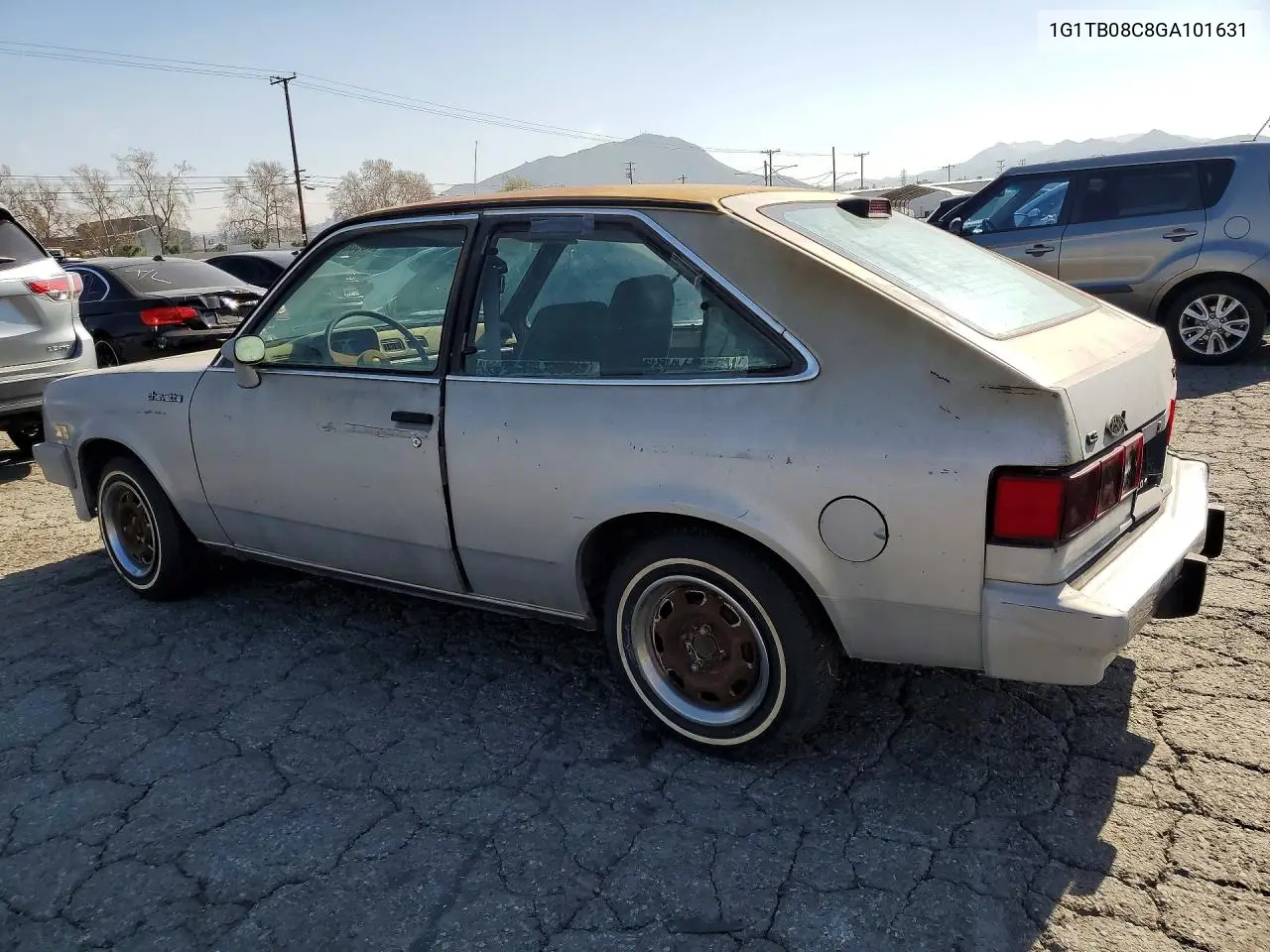 1986 Chevrolet Chevette Cs VIN: 1G1TB08C8GA101631 Lot: 75835925