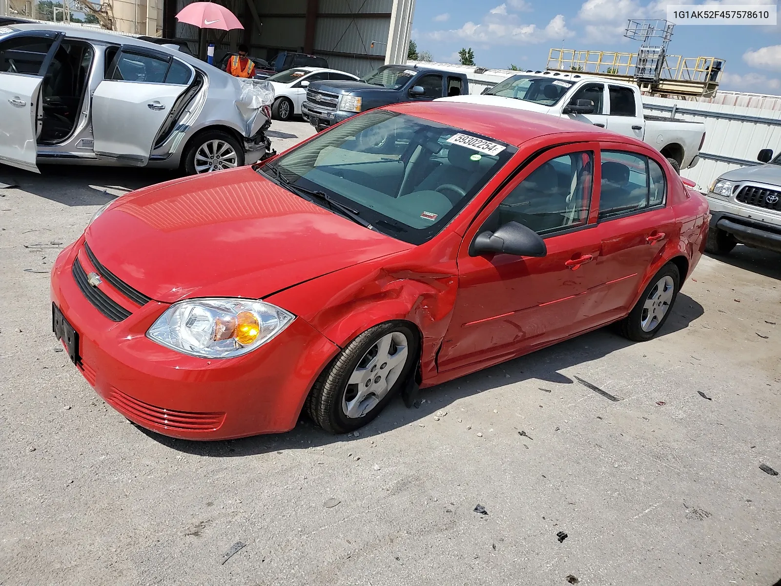 1G1AK52F457578610 2005 Chevrolet Cobalt