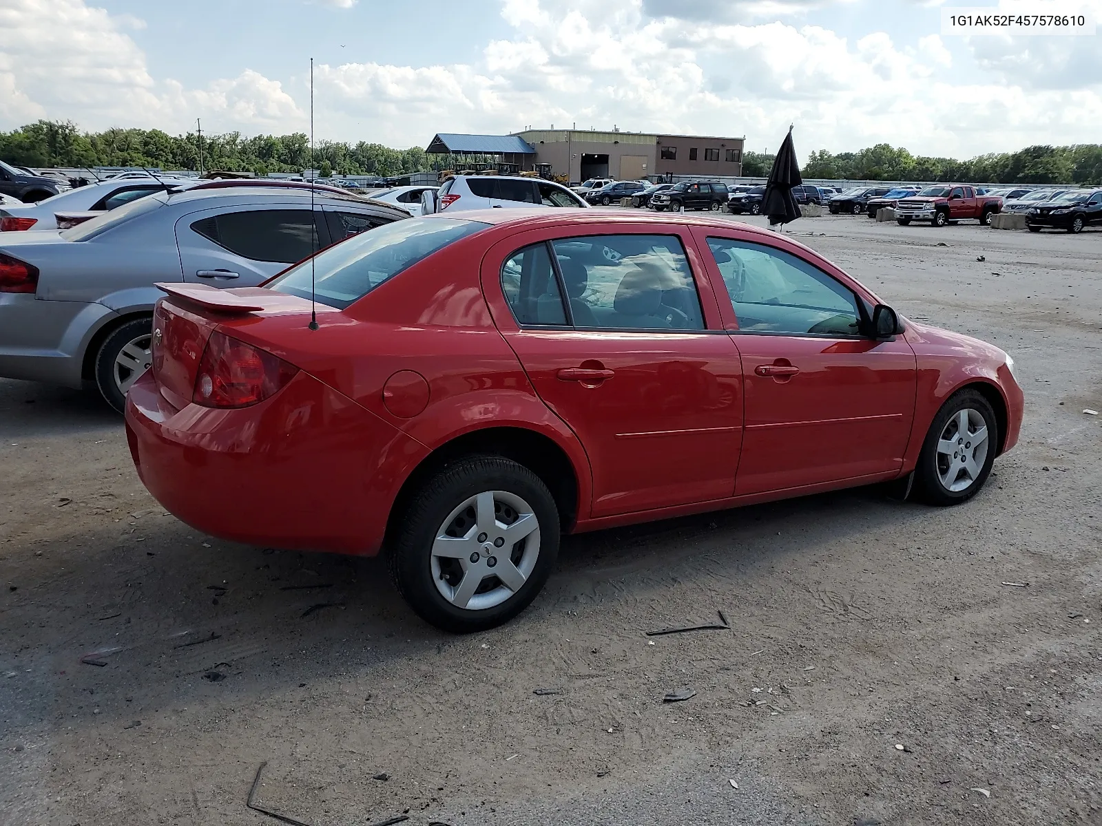 2005 Chevrolet Cobalt VIN: 1G1AK52F457578610 Lot: 59302254