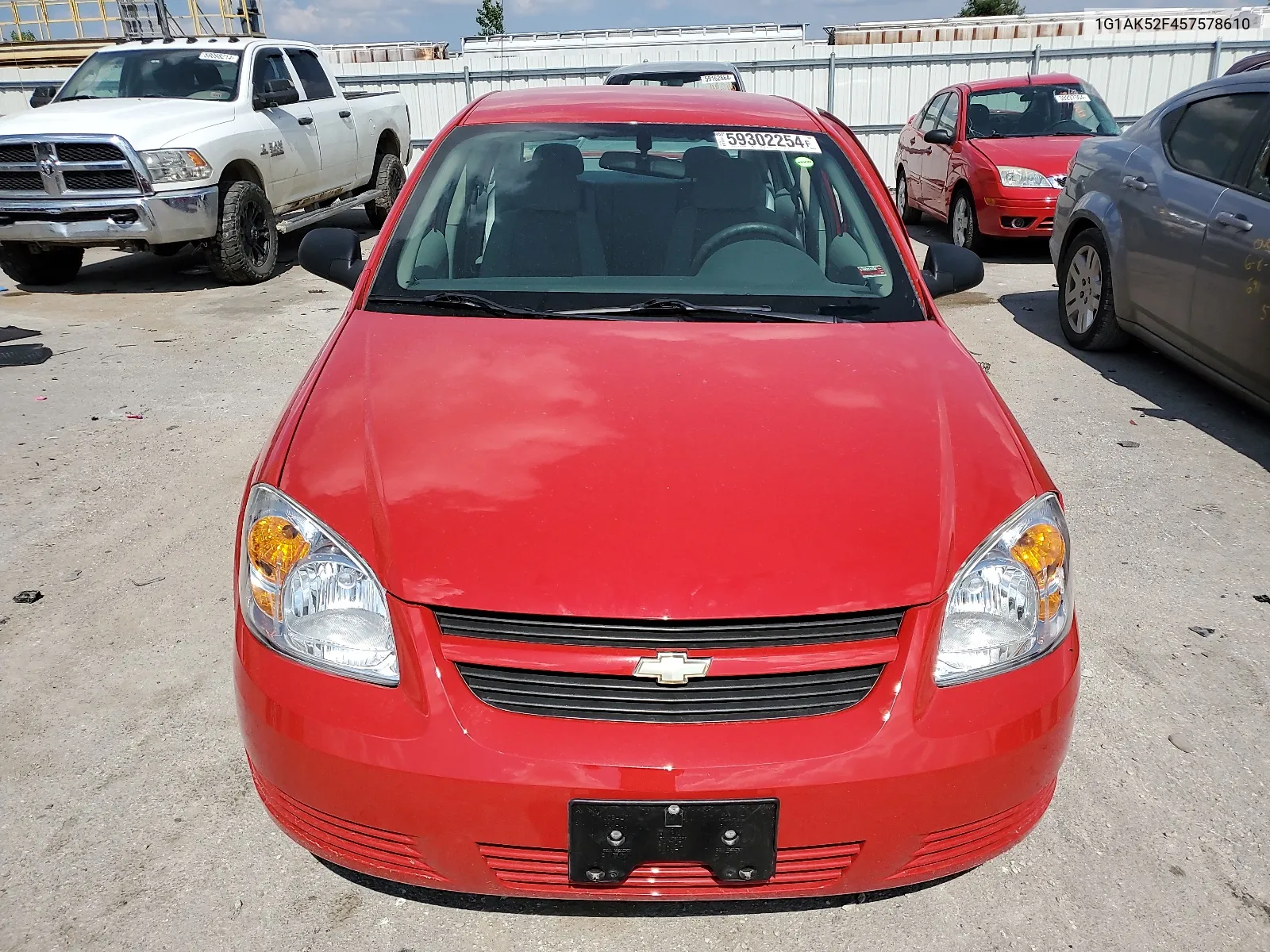 2005 Chevrolet Cobalt VIN: 1G1AK52F457578610 Lot: 59302254