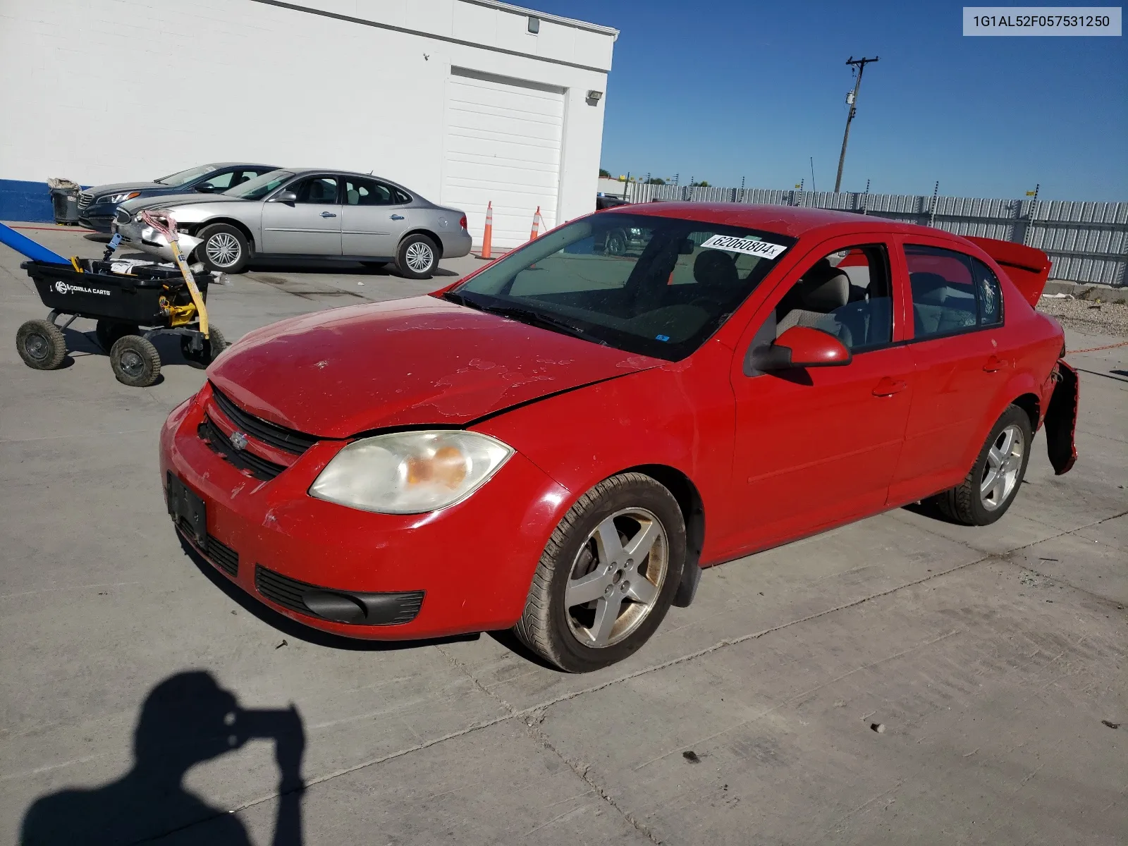 2005 Chevrolet Cobalt Ls VIN: 1G1AL52F057531250 Lot: 62060804