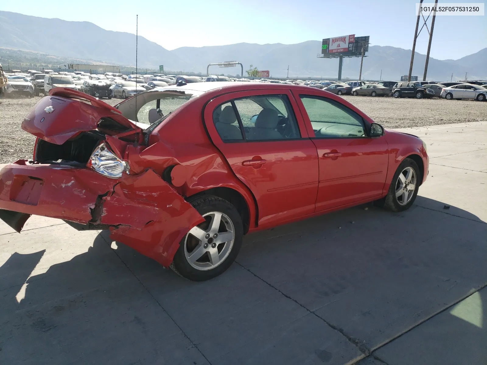 2005 Chevrolet Cobalt Ls VIN: 1G1AL52F057531250 Lot: 62060804