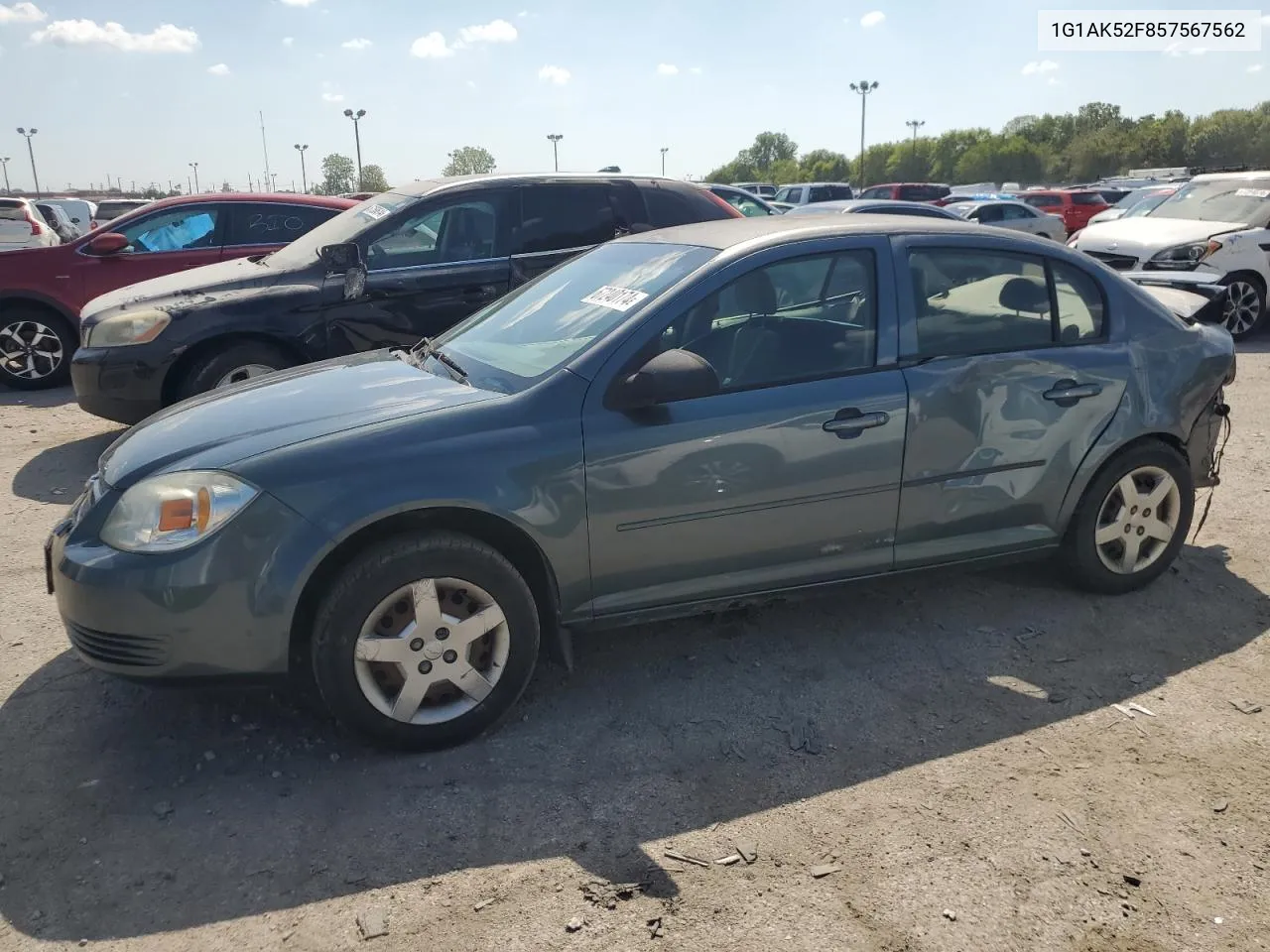 2005 Chevrolet Cobalt VIN: 1G1AK52F857567562 Lot: 67240174