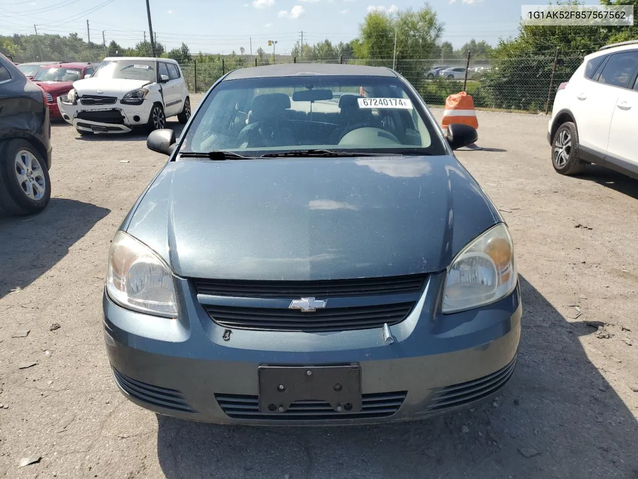 2005 Chevrolet Cobalt VIN: 1G1AK52F857567562 Lot: 67240174