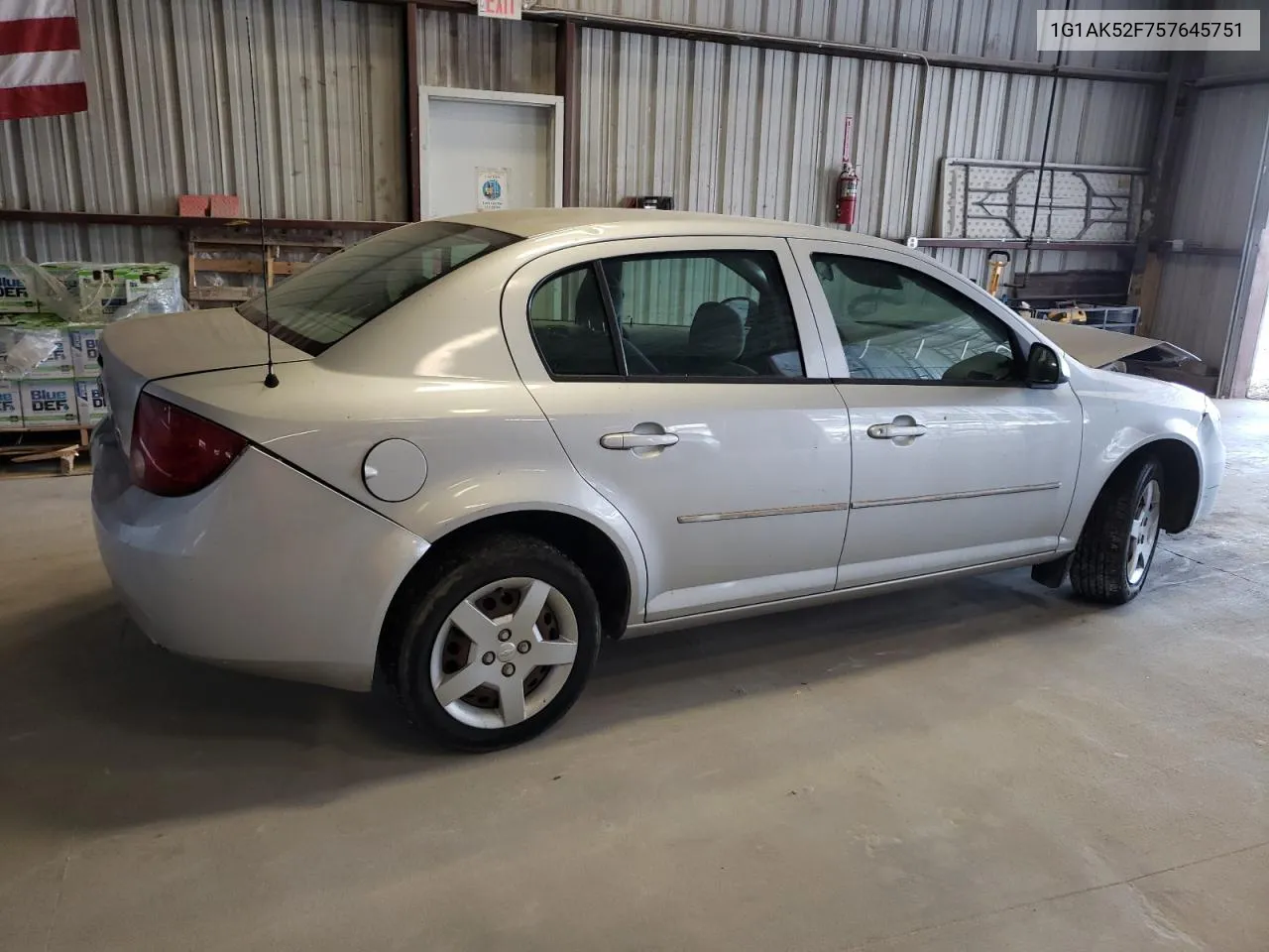 2005 Chevrolet Cobalt VIN: 1G1AK52F757645751 Lot: 70282934