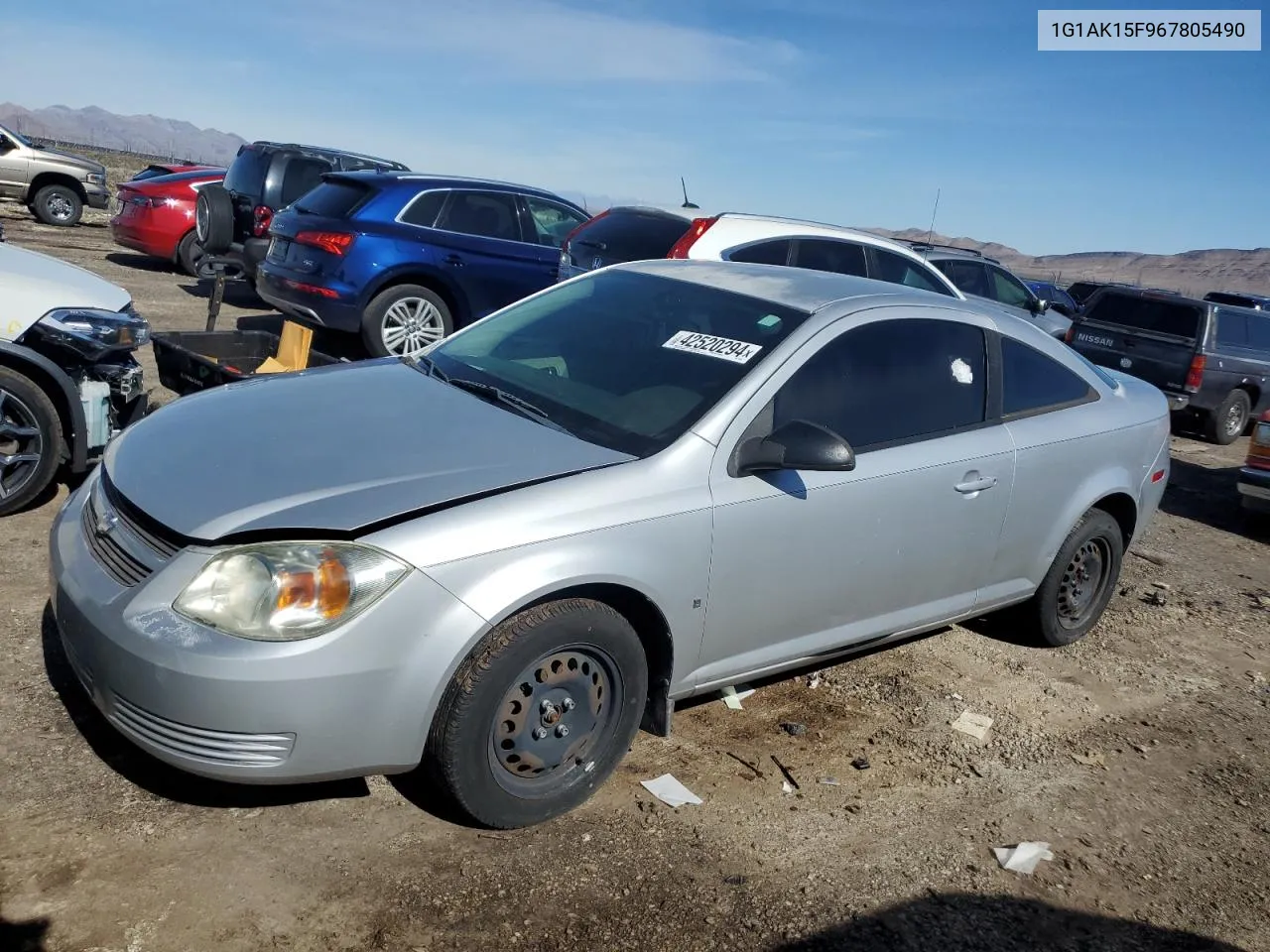 1G1AK15F967805490 2006 Chevrolet Cobalt Ls