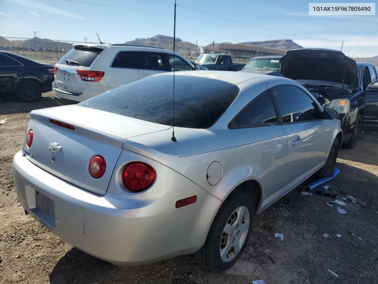 1G1AK15F967805490 2006 Chevrolet Cobalt Ls