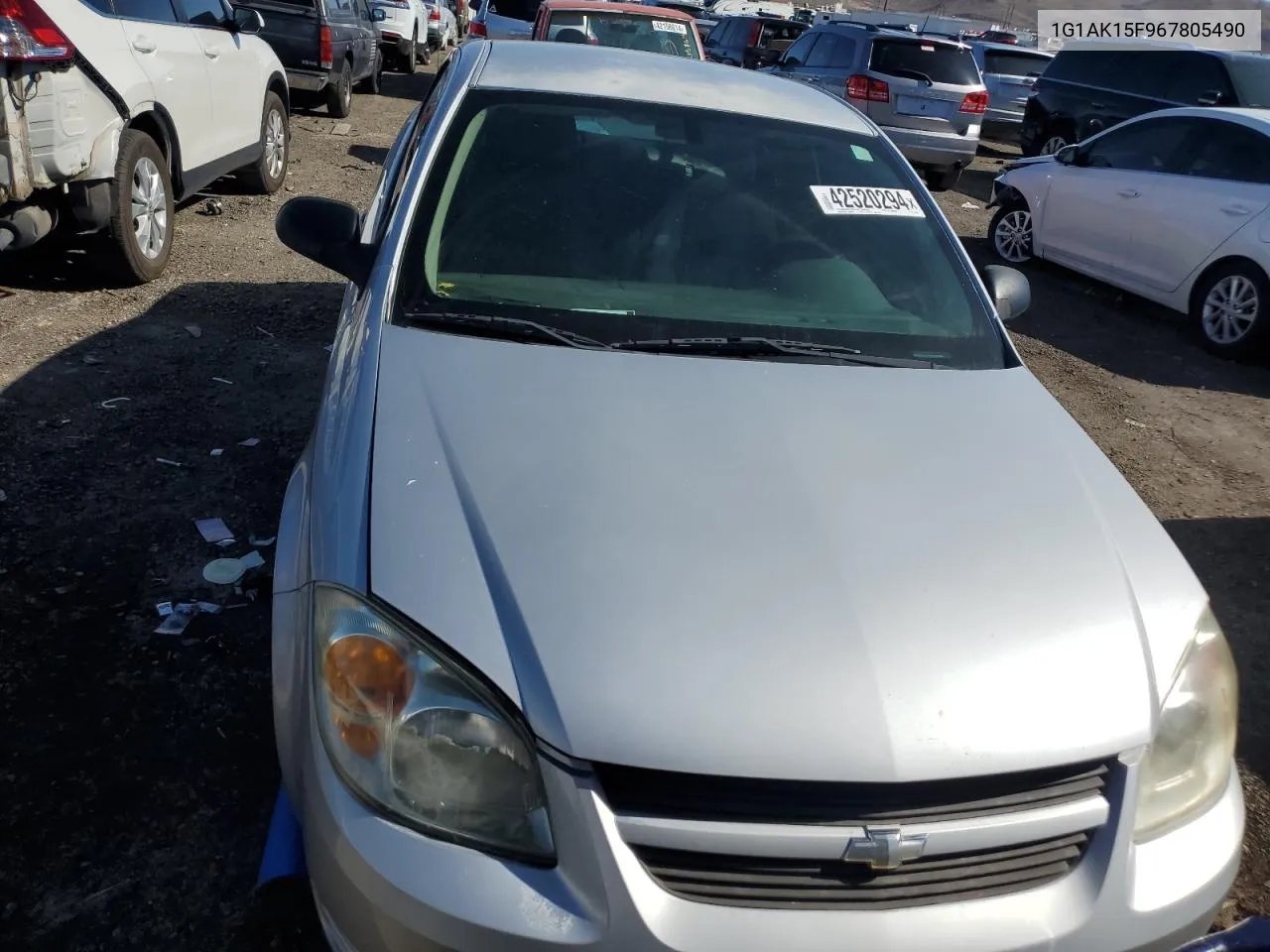 1G1AK15F967805490 2006 Chevrolet Cobalt Ls