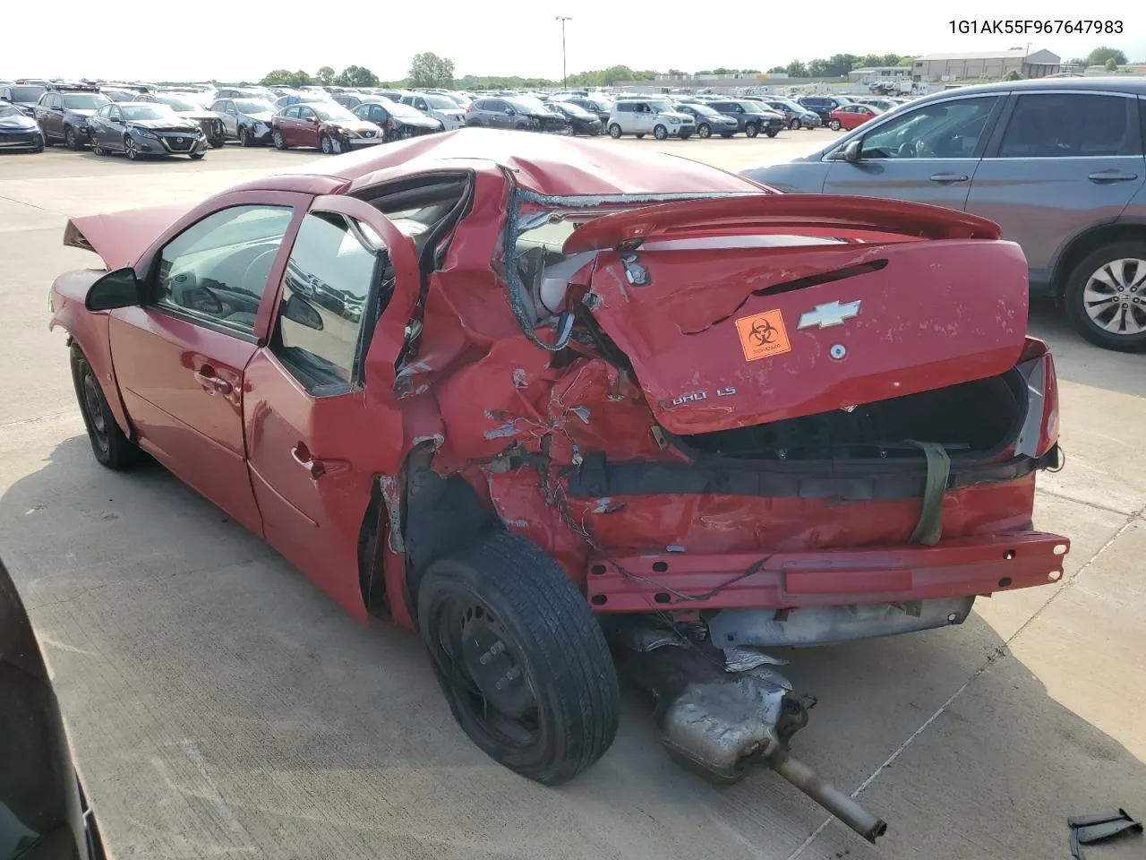 2006 Chevrolet Cobalt Ls VIN: 1G1AK55F967647983 Lot: 52126234