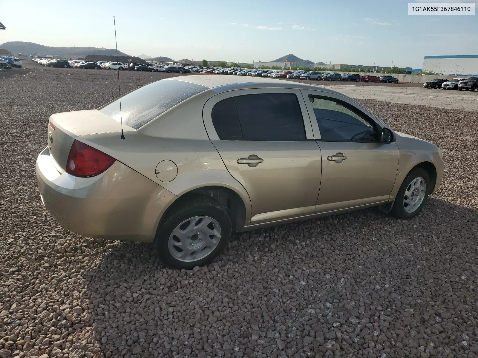 1G1AK55F367846110 2006 Chevrolet Cobalt Ls