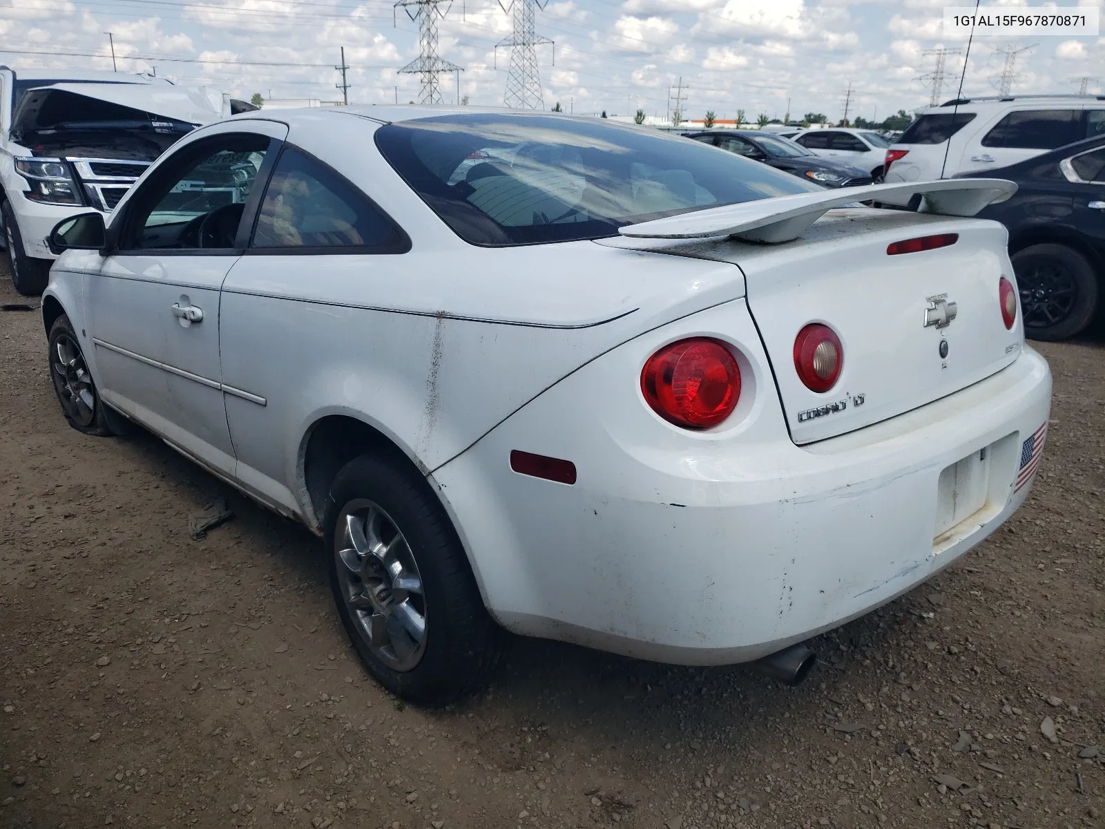 1G1AL15F967870871 2006 Chevrolet Cobalt Lt