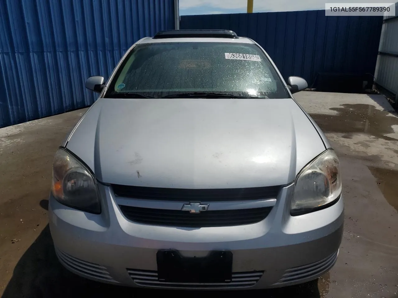 2006 Chevrolet Cobalt Lt VIN: 1G1AL55F567789390 Lot: 63681894