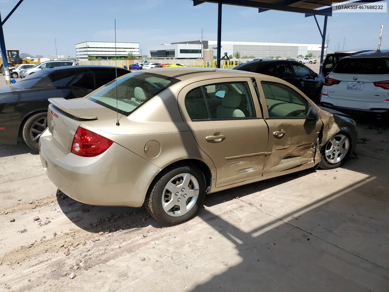 1G1AK55F467688232 2006 Chevrolet Cobalt Ls