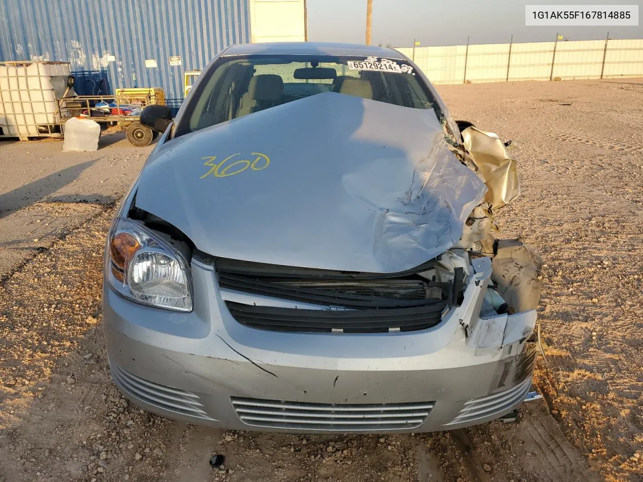 1G1AK55F167814885 2006 Chevrolet Cobalt Ls