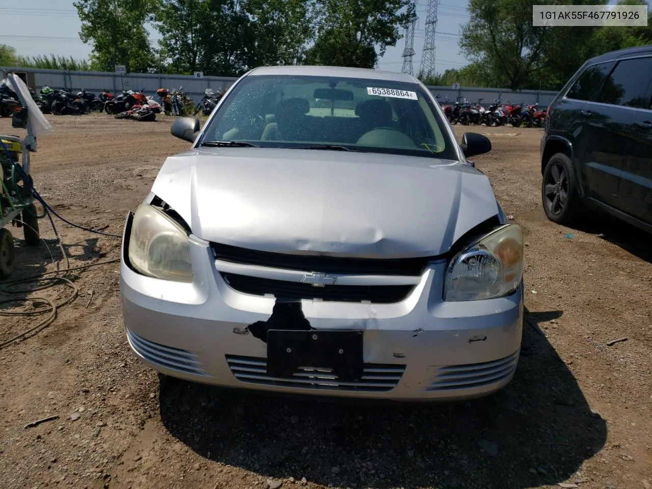 2006 Chevrolet Cobalt Ls VIN: 1G1AK55F467791926 Lot: 65388864