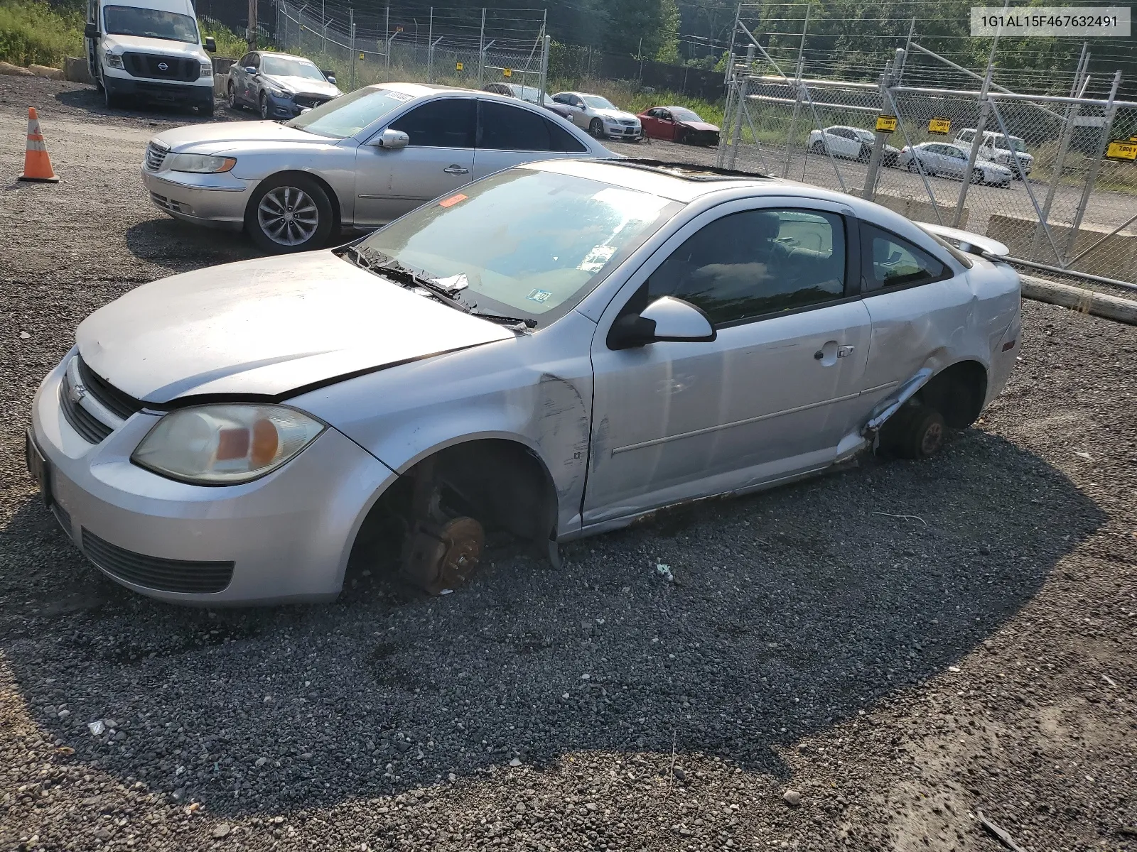 2006 Chevrolet Cobalt Lt VIN: 1G1AL15F467632491 Lot: 66698324