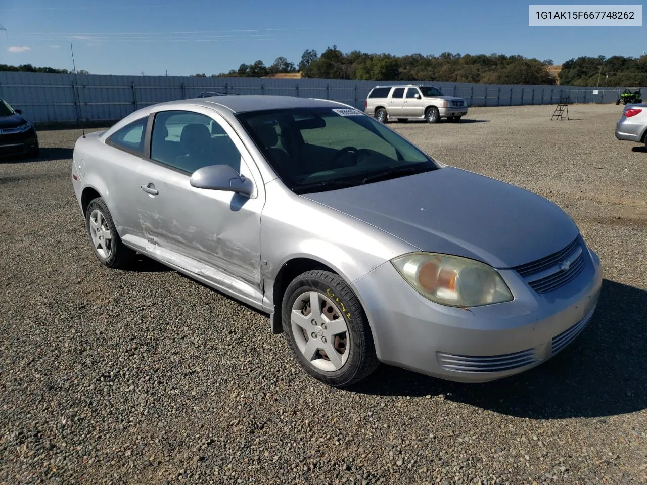 1G1AK15F667748262 2006 Chevrolet Cobalt Ls