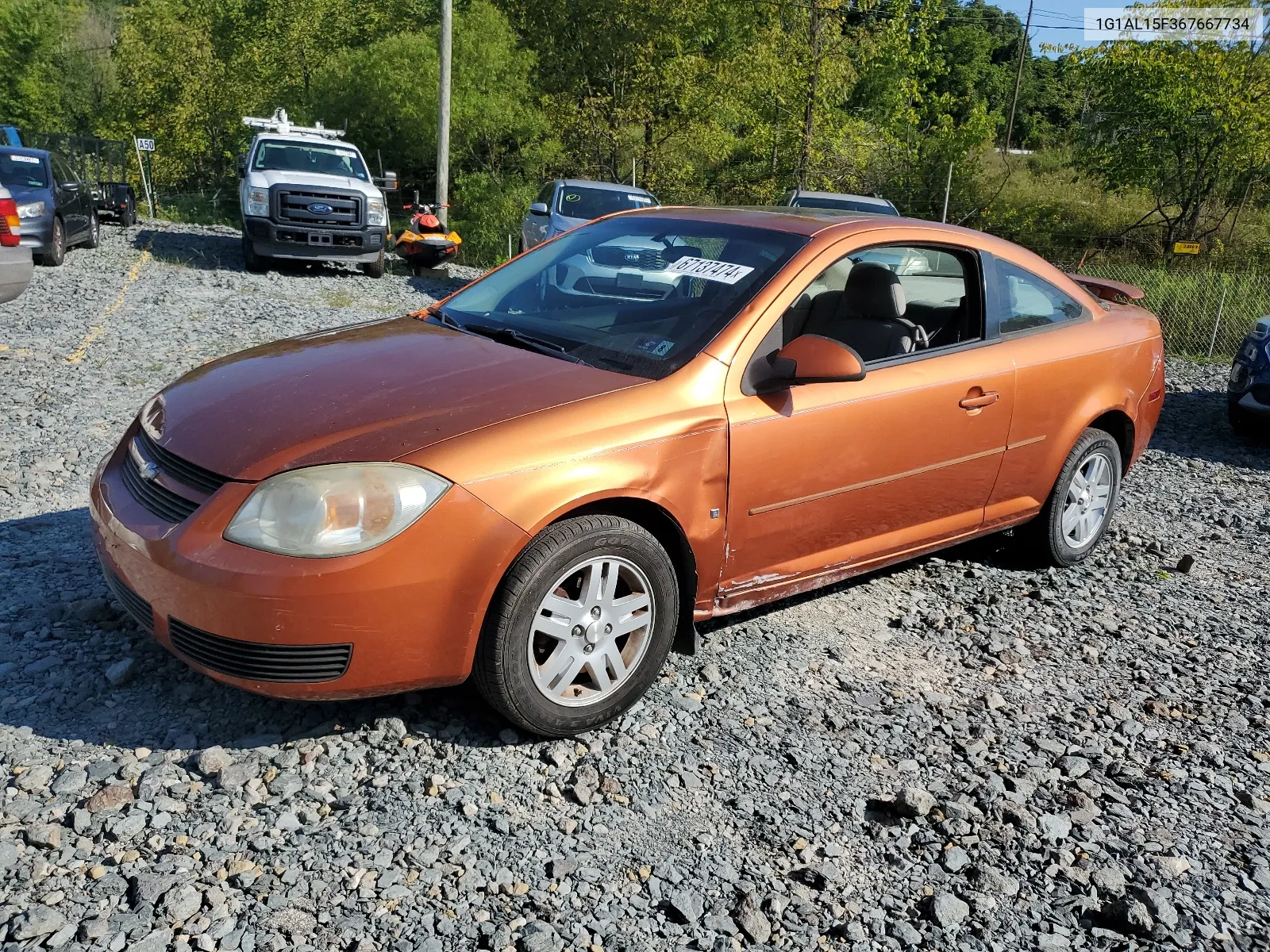 2006 Chevrolet Cobalt Lt VIN: 1G1AL15F367667734 Lot: 67137474