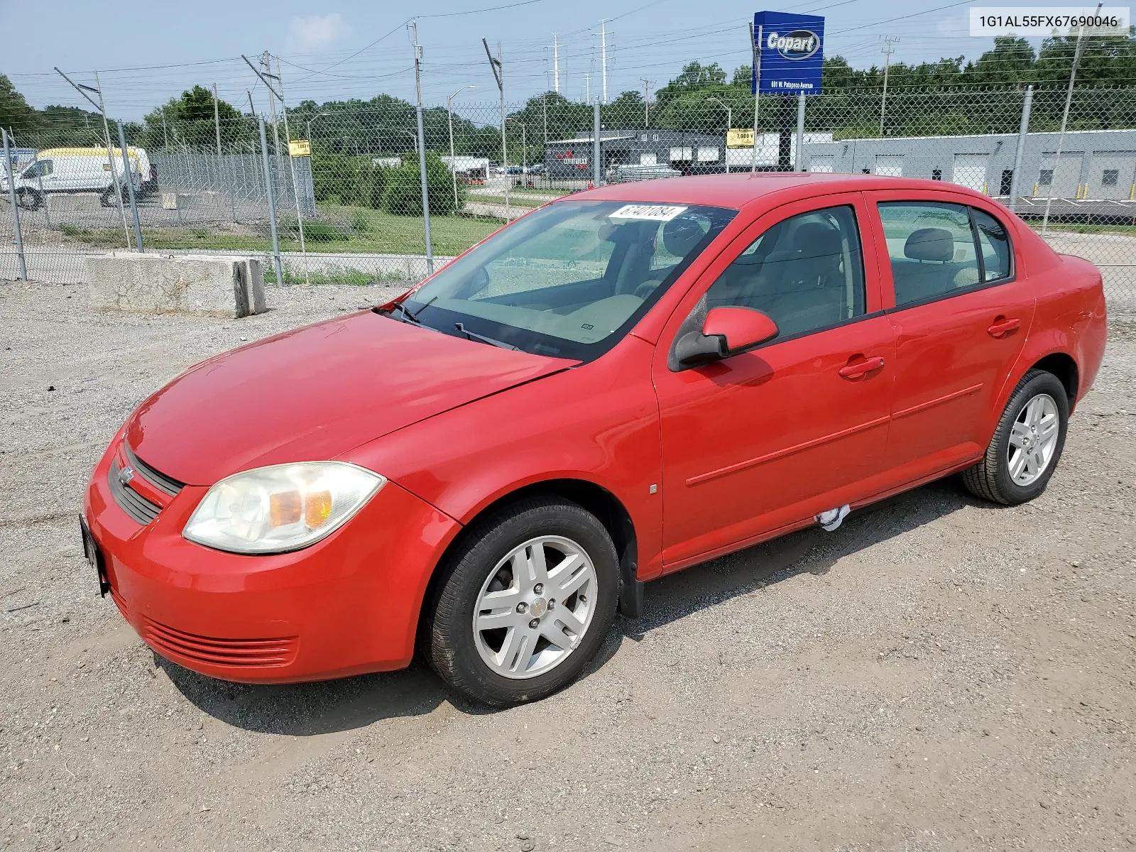 2006 Chevrolet Cobalt Lt VIN: 1G1AL55FX67690046 Lot: 67401084