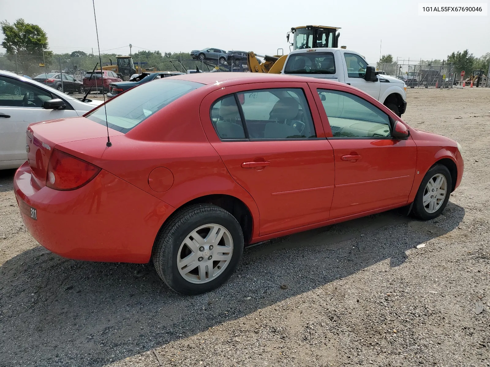 2006 Chevrolet Cobalt Lt VIN: 1G1AL55FX67690046 Lot: 67401084