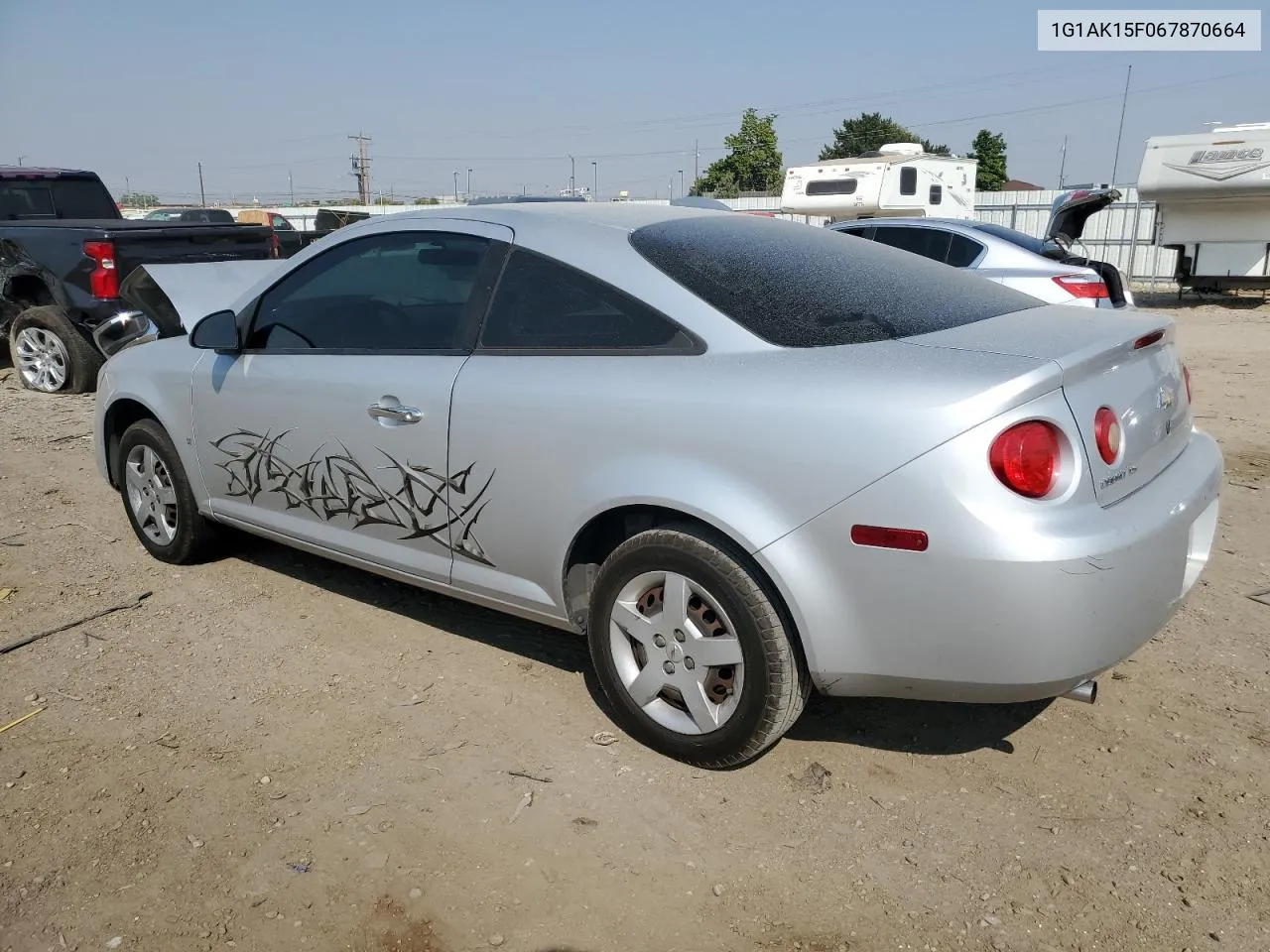 1G1AK15F067870664 2006 Chevrolet Cobalt Ls