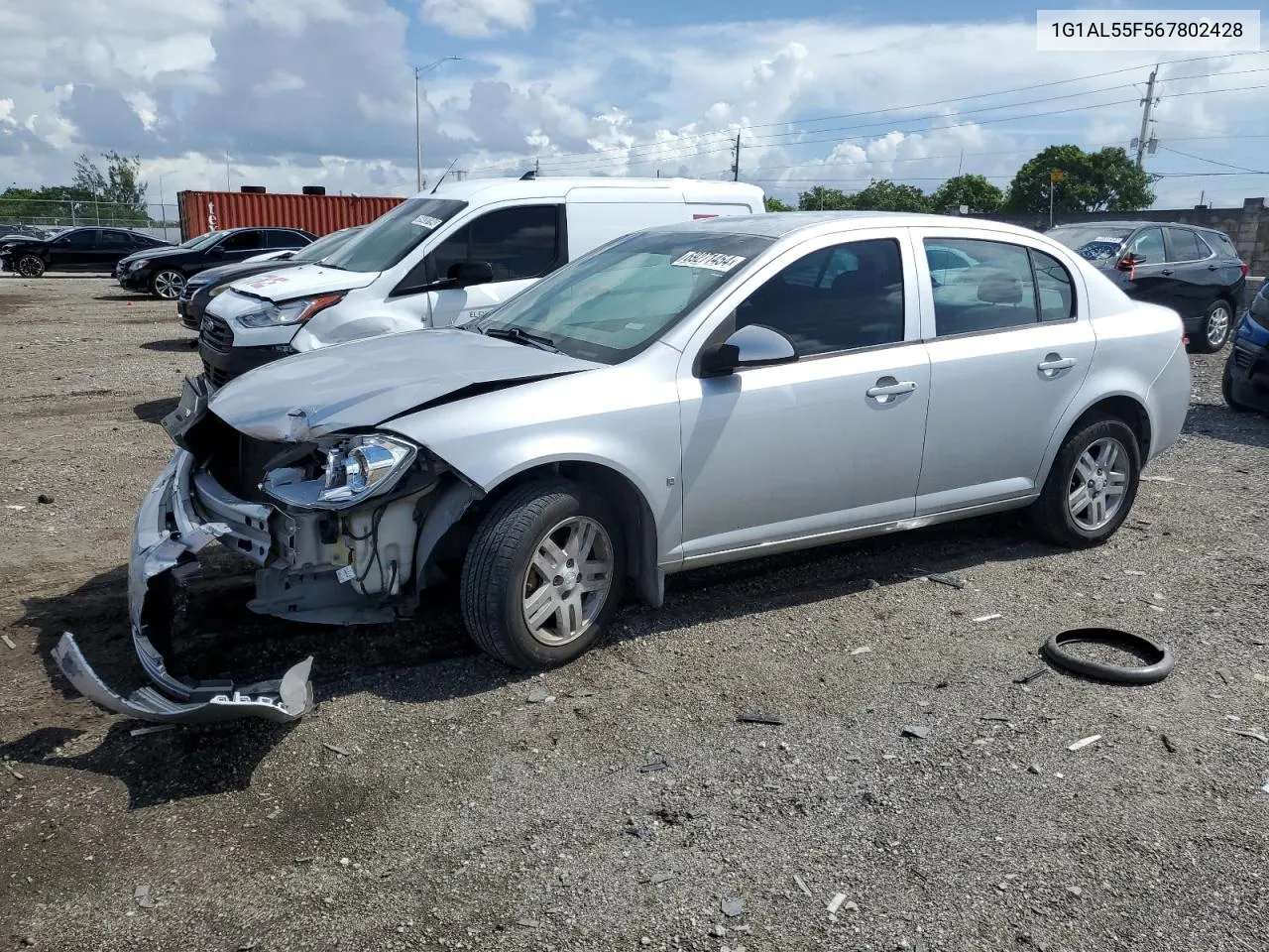 1G1AL55F567802428 2006 Chevrolet Cobalt Lt