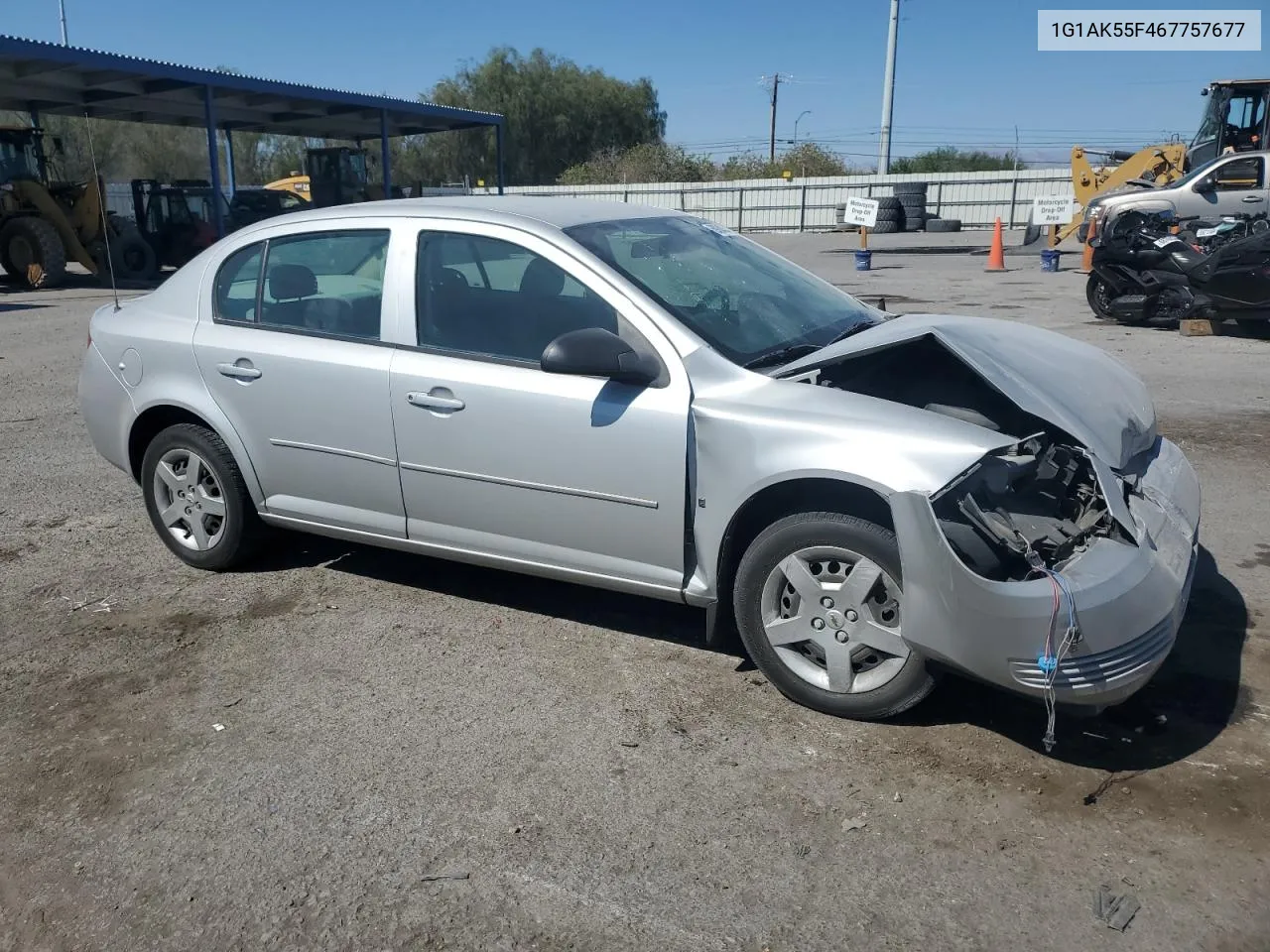 1G1AK55F467757677 2006 Chevrolet Cobalt Ls